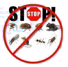 Pest Control sign